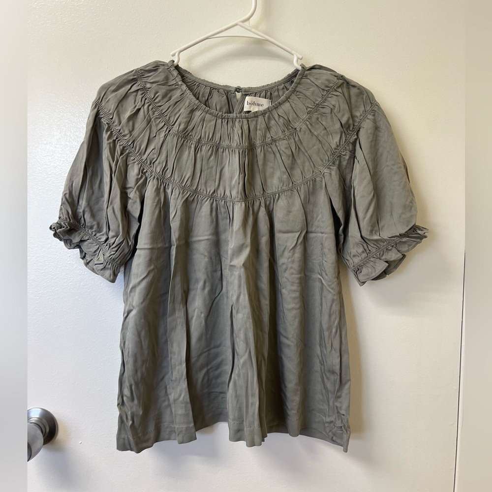 Manor Blue Top Blouse